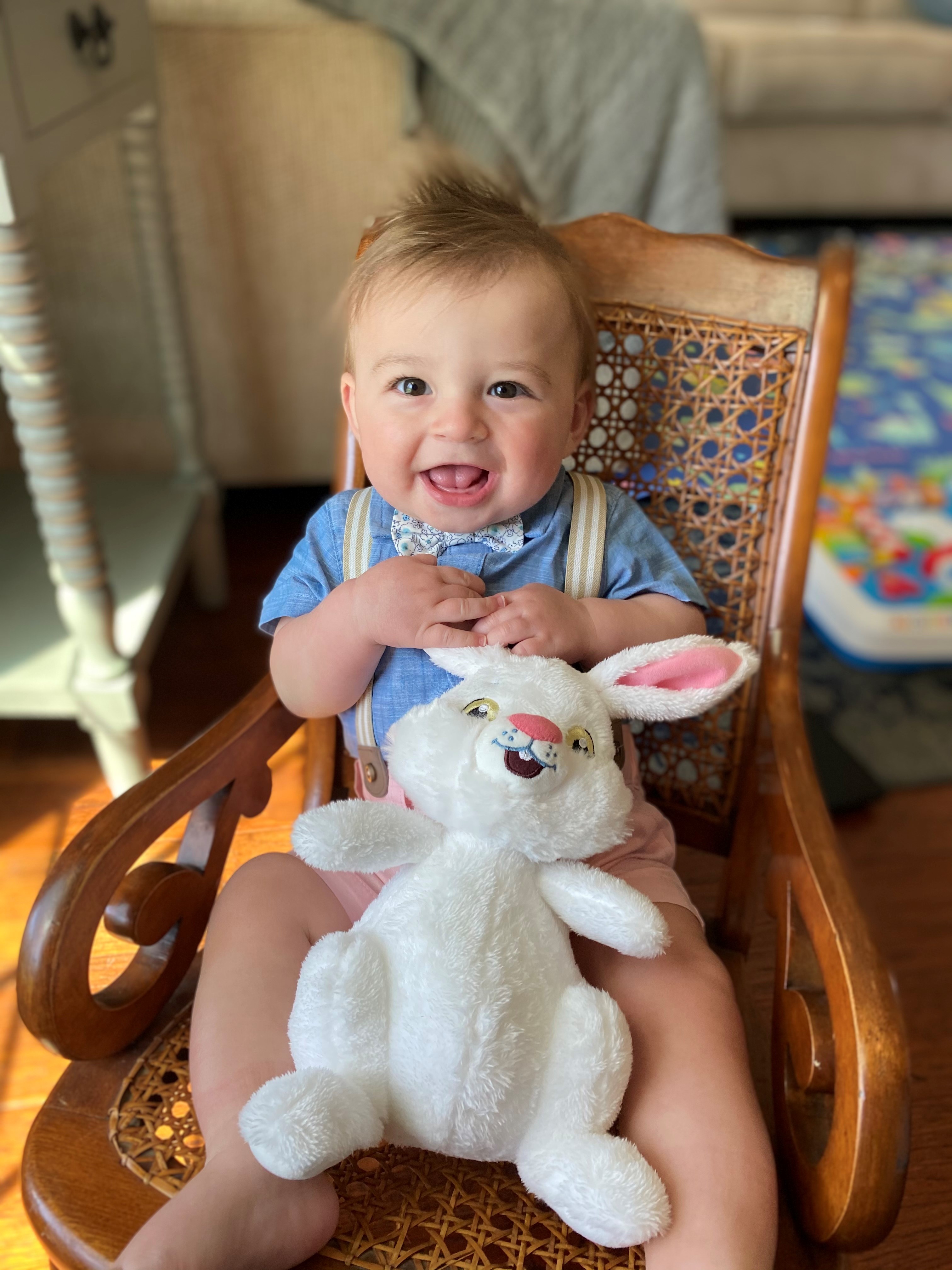 Connor Loomis smiles for the camera. 