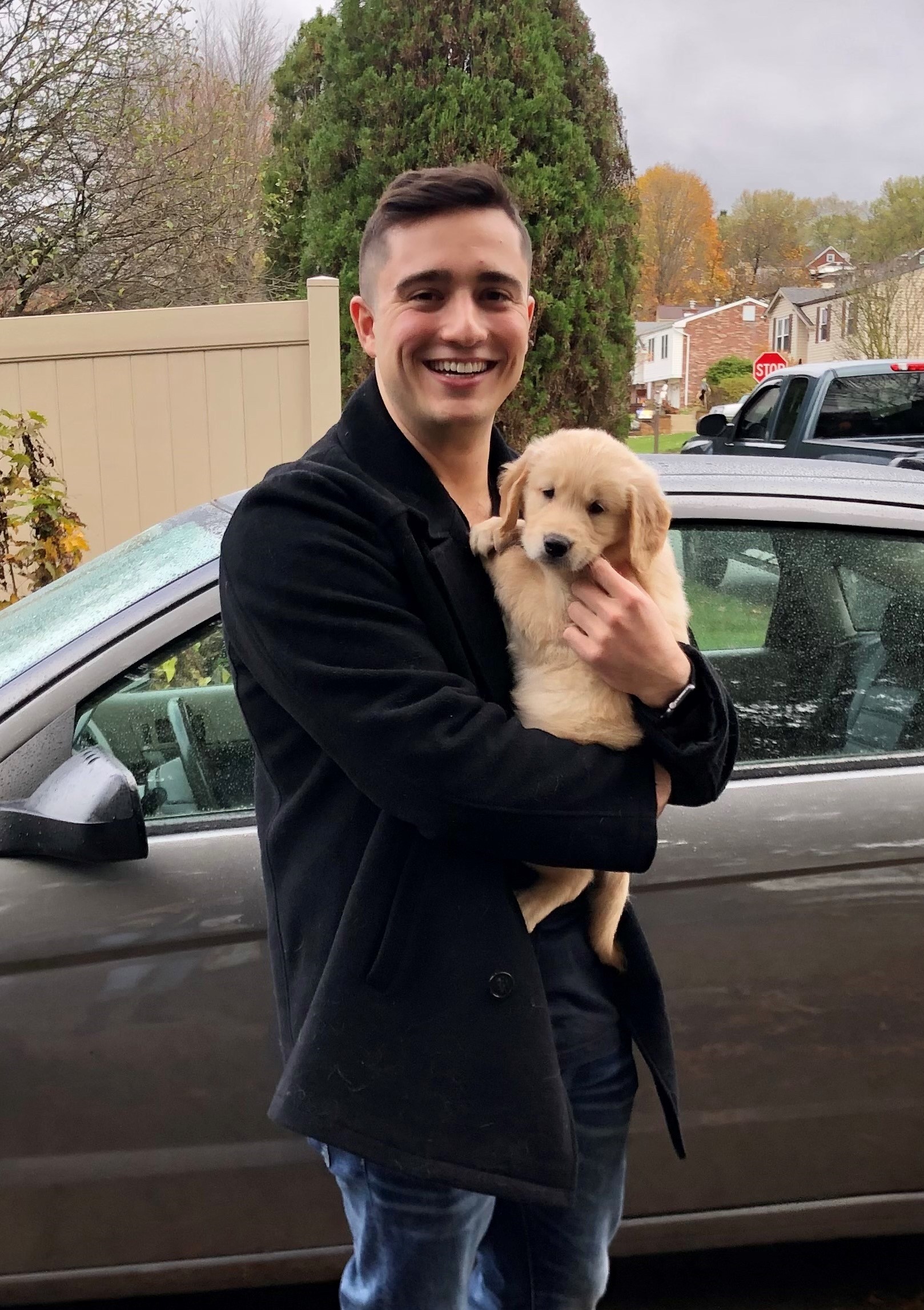 Lucas Johnson got a dog during the pandemic_1