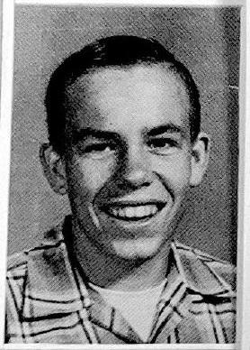 Baker's sophomore yearbook photo, courtesy of the King Public Library.