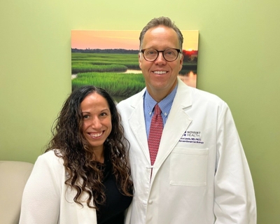 Erin Lambert and Dr. Lance Lewis