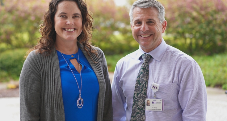Dr. Janalynn Beste and Dr. Joe Pino
