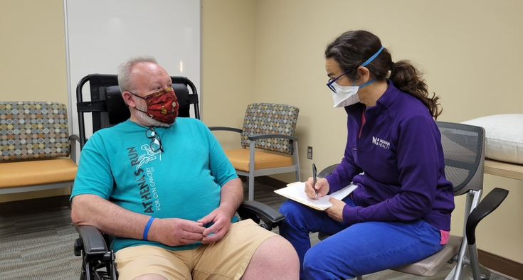 George Stilphen talks with Sarah Girard 