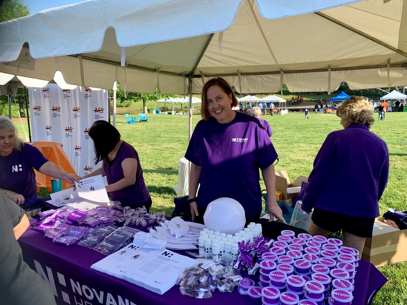 Dr. Jill Conway at MS walk in Charlotte
