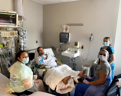 Daniel Hospital room