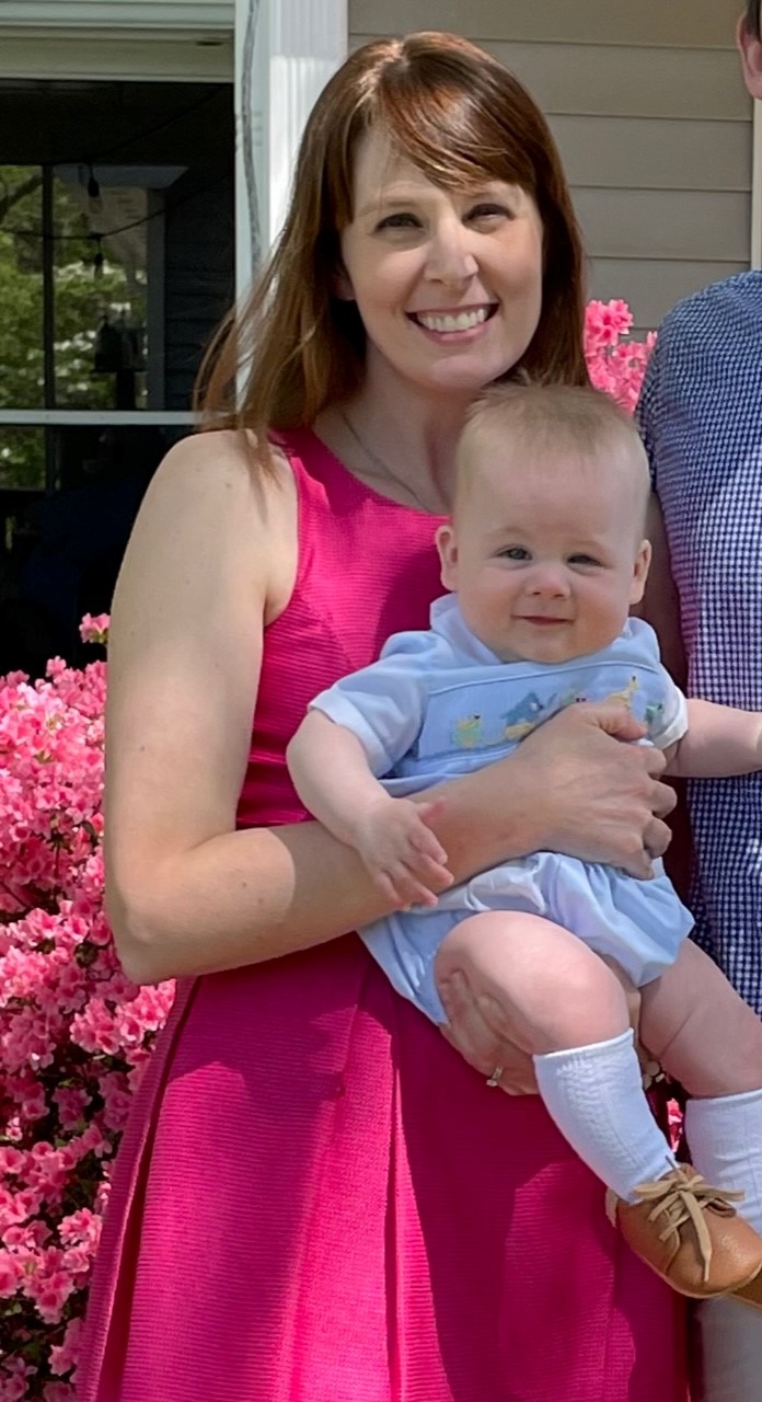 Becky DeCamillis looks forward to vaccinating her 9-month-old son, Jacob. 