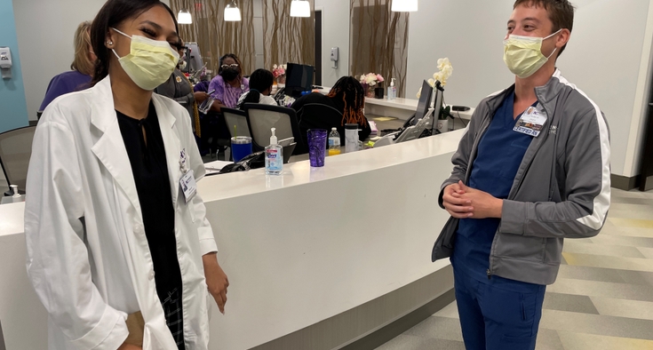 Health care internship program helps students get a leg up