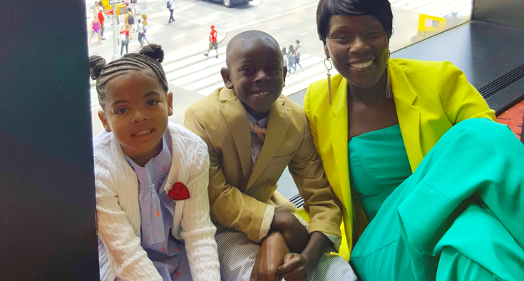 Single mom thrives after triple negative breast cancer