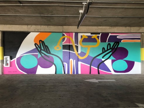 APP BRG mural