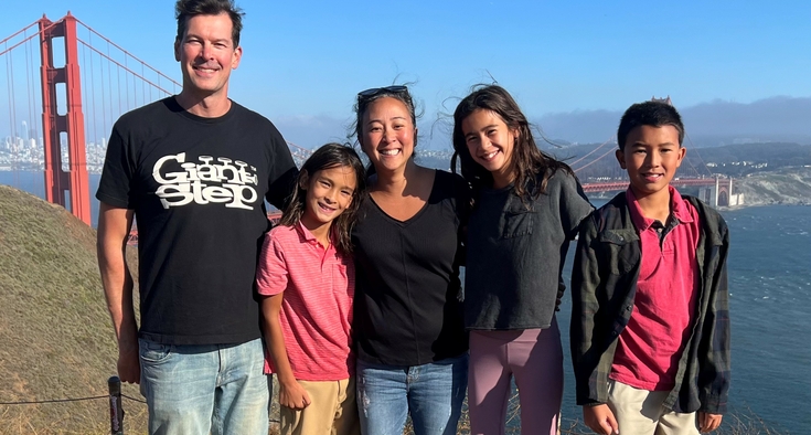 Jeanne Sayers and family main