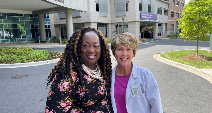 Karen adam and Vicki Davidson