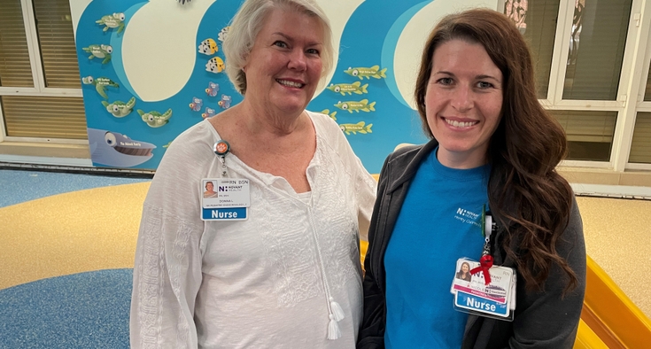 Donna Laughlin and daugher Nicole Bucci