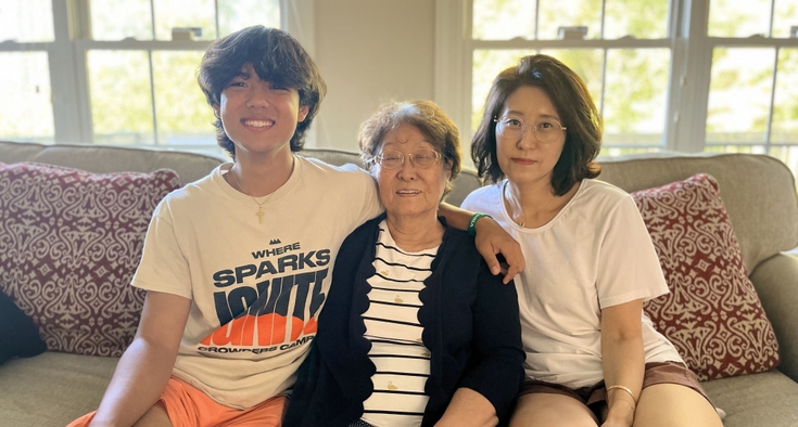 She couldn’t walk without hunching over. Now she’s standing tall.