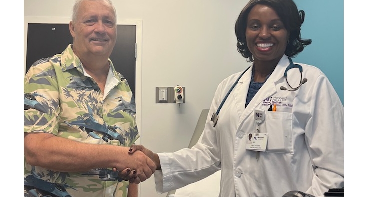 Mark Atkinson and Dr. Obiageli Ogbata main photo Veteran_s Day 2023