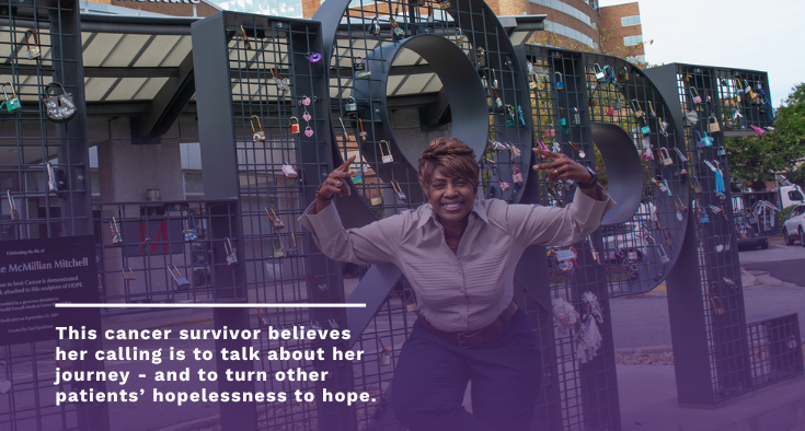 ‘Keep moving’: Retired parole officer takes on cancer