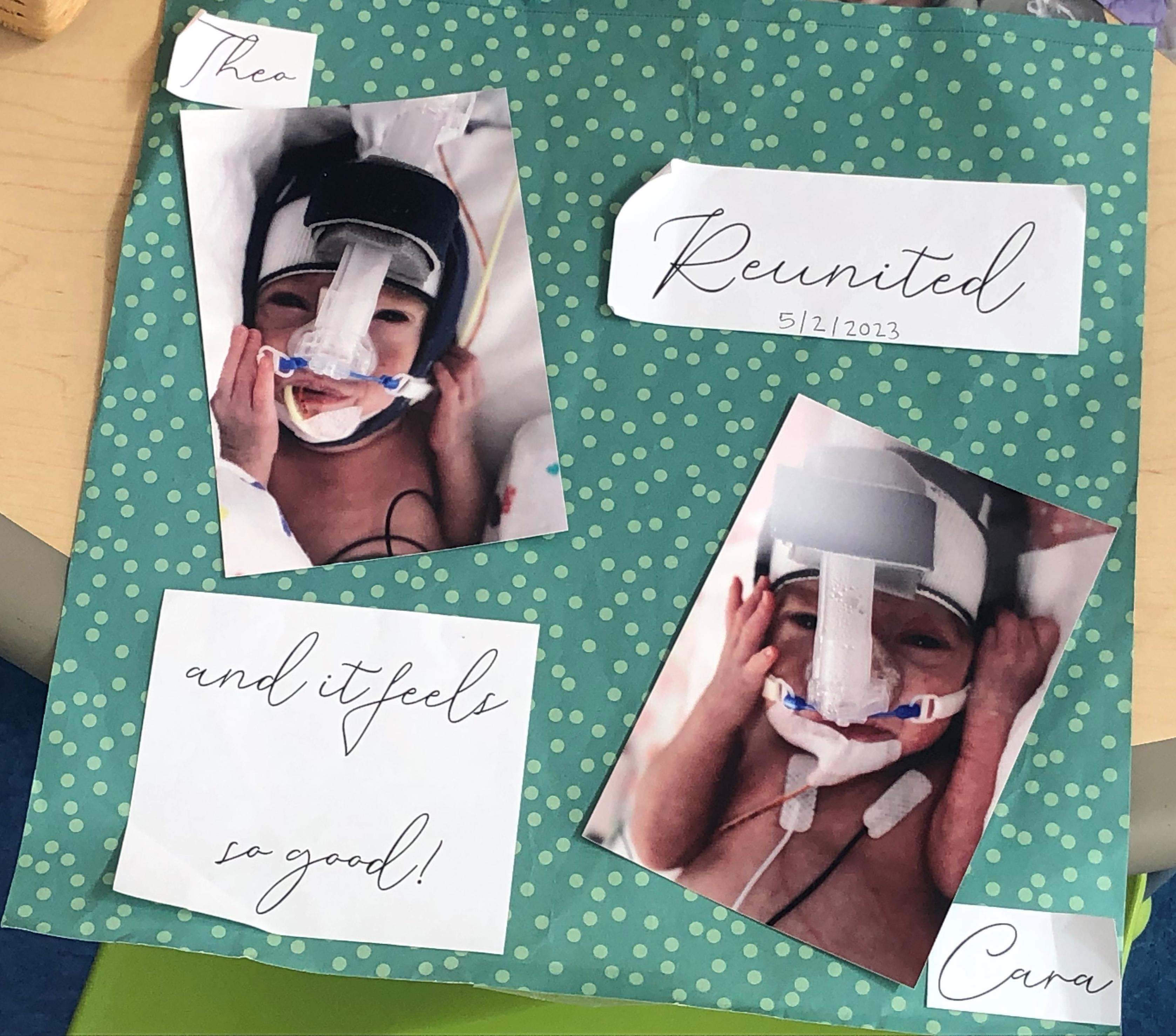 Hernandez twins scrapbook page