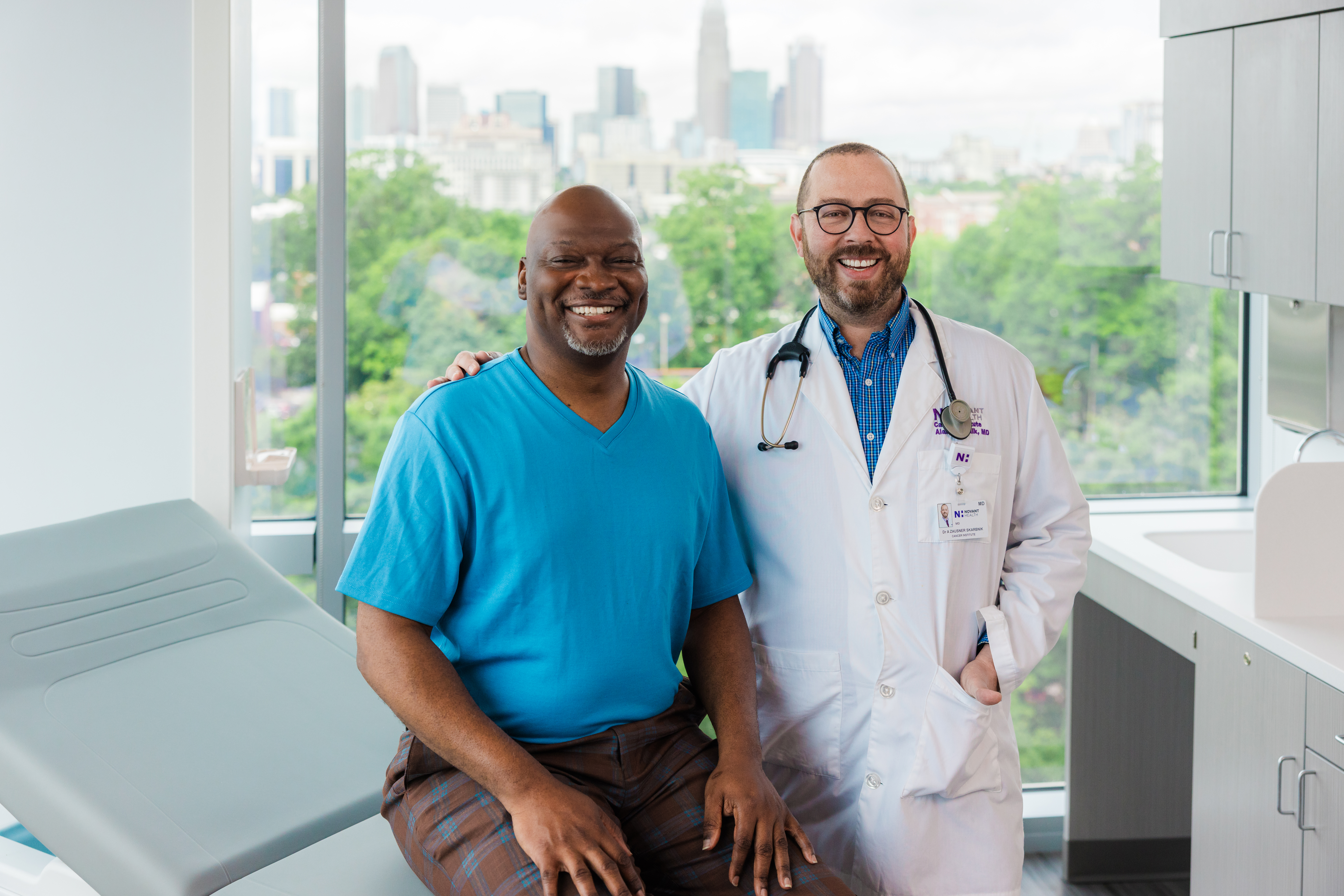 Robert and Dr Skarbnik