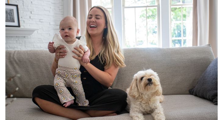 Their sweet dog nearly suffocated the baby