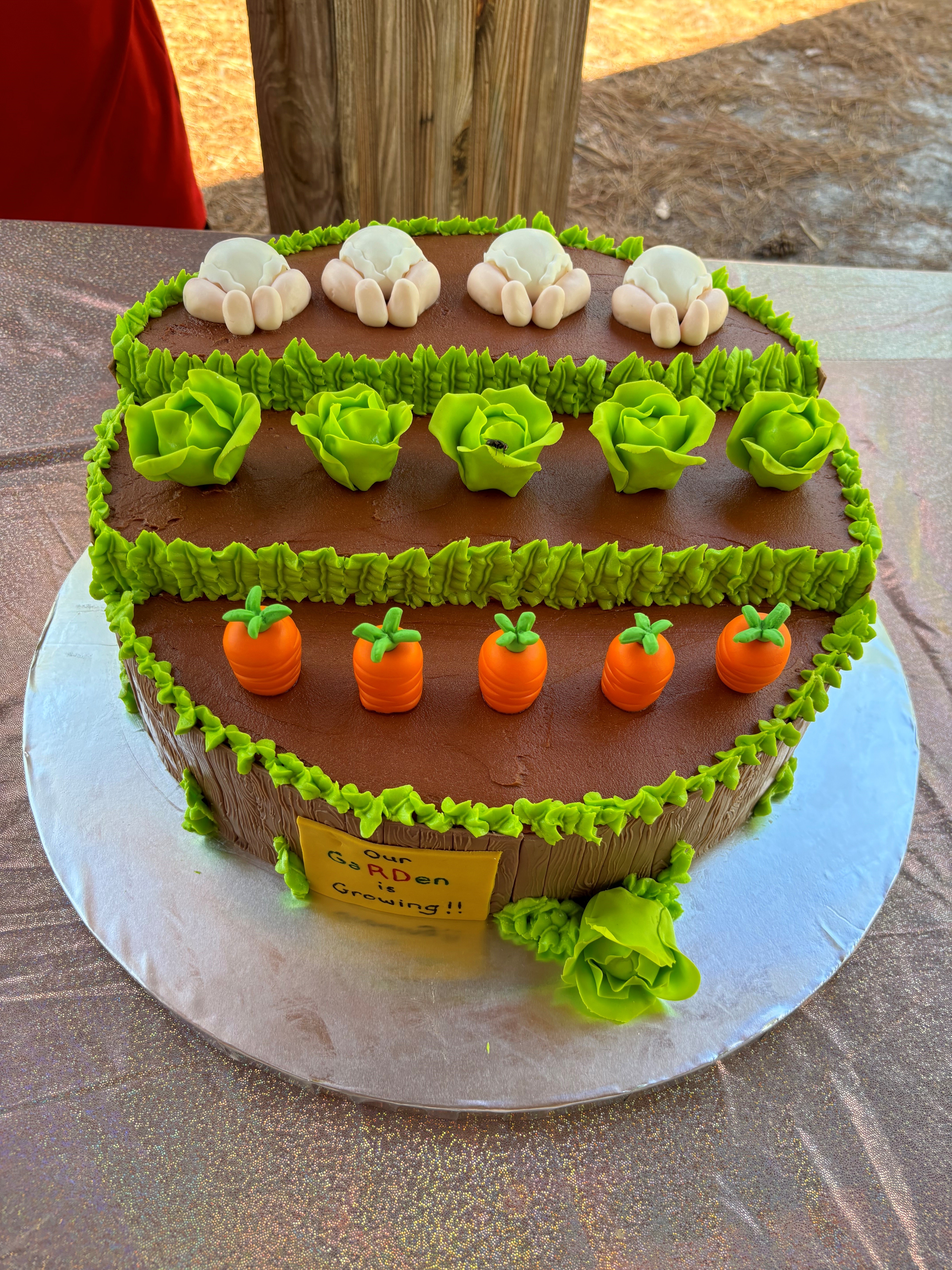 Our garden is growing