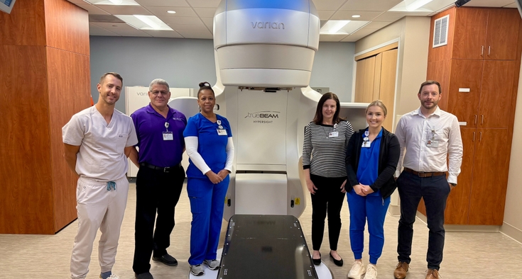 Novant Health radiation therapy team