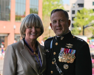 Milstead and wife suzanne