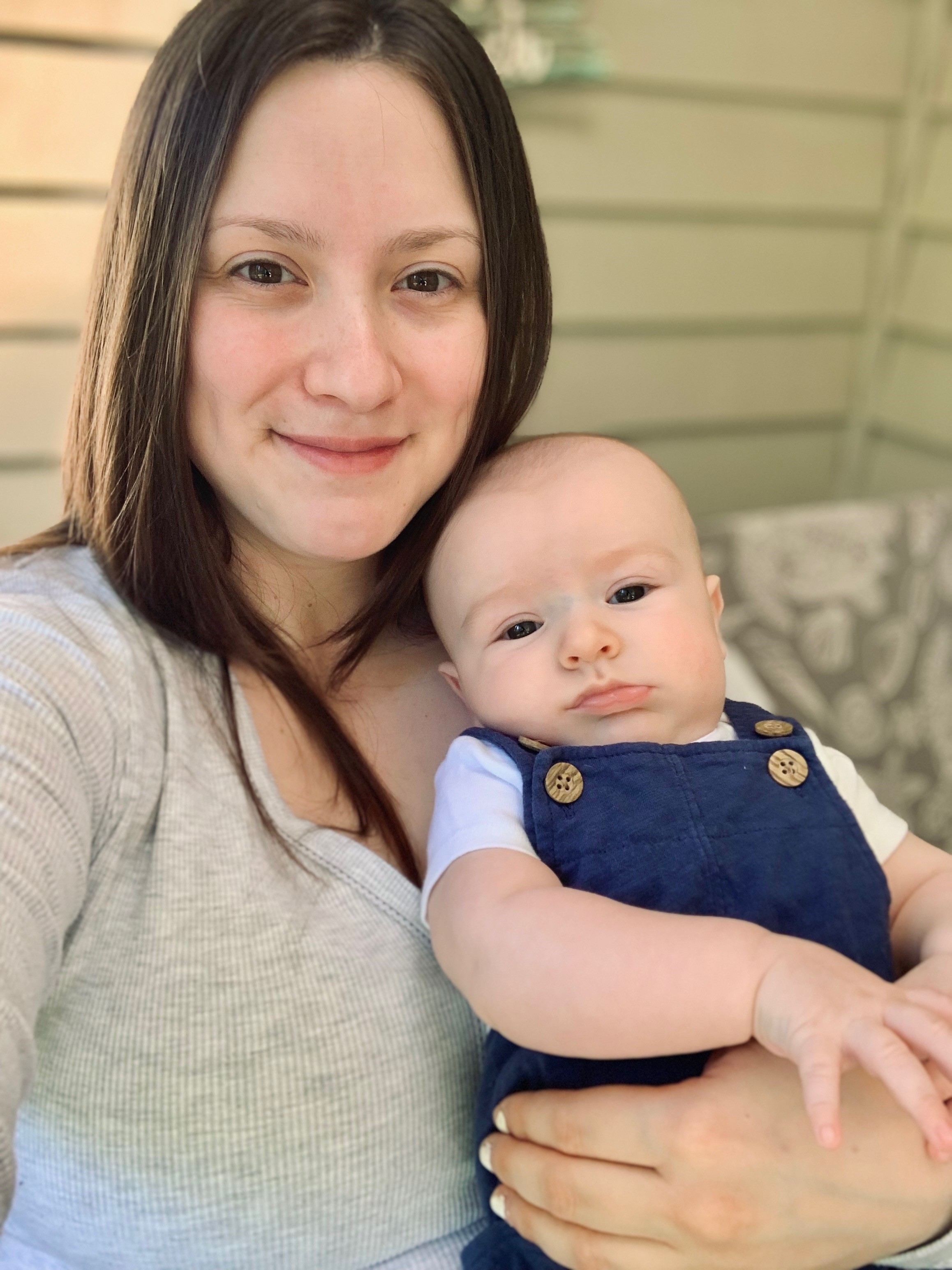 Brittany Avino and son Bryson