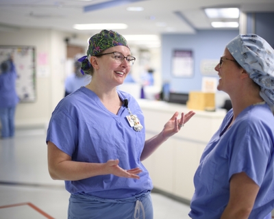 Wackerle and PA Kirsten Huffman