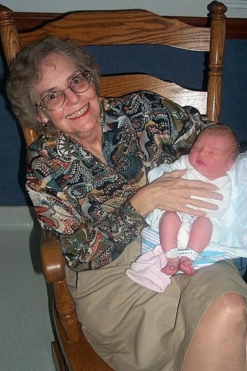 Dr. Sara Schuh Dr. Kate Whites mother with Dr Kate White's daughter Crawford