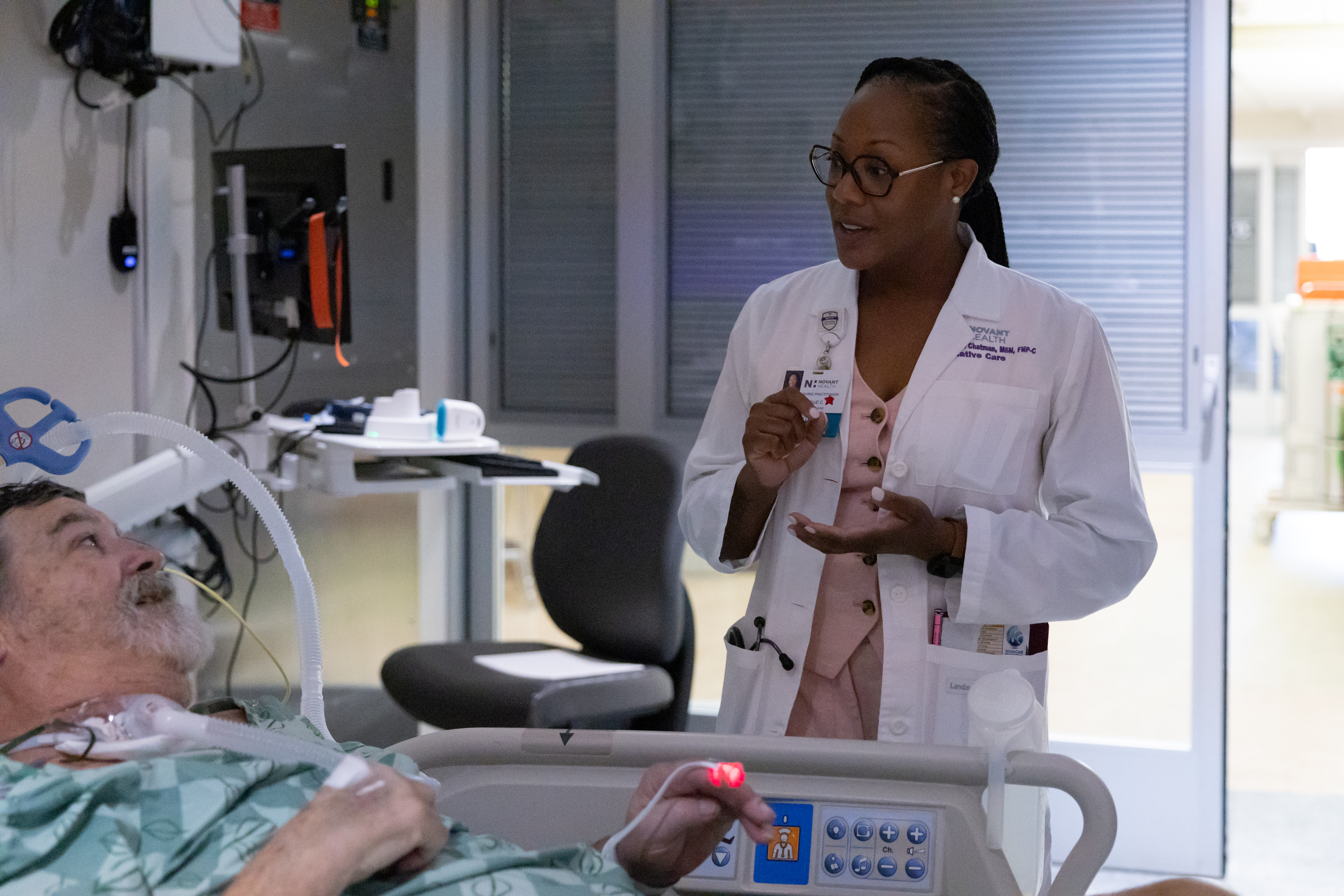 Chatman and PA Kristina Hipp