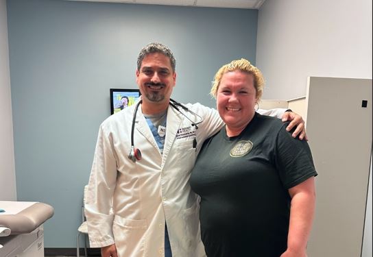 Allison Lawson and Dr. N new