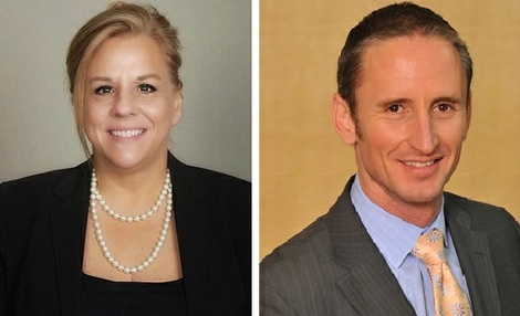 (L-R) Patti Oliver, Senior Director, ACO Clinical Programs at Blue Shield of California and George Christides, MD, Chief Medical Officer, AppleCare Medical Group