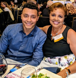 Hope Scott with son, Nicholas