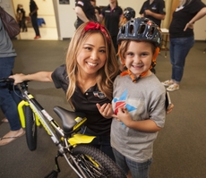 VIDEO: Blue Shield Veterans' Bike Build for Kids of Blue Star Families