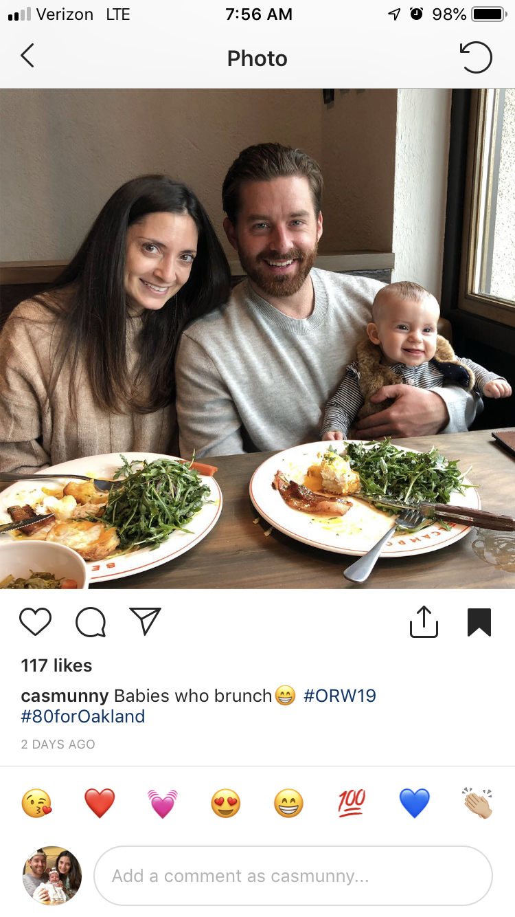 Cara Munnis at Restaurant Week
