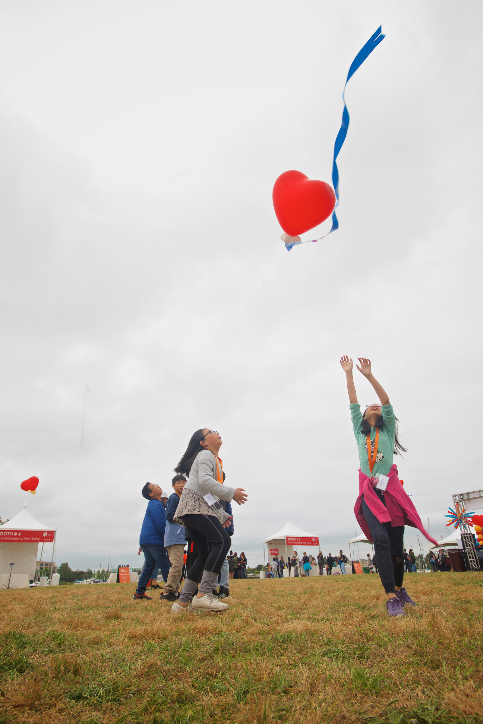 2019 Make Time for Health girls chasing heart balloon - Copy
