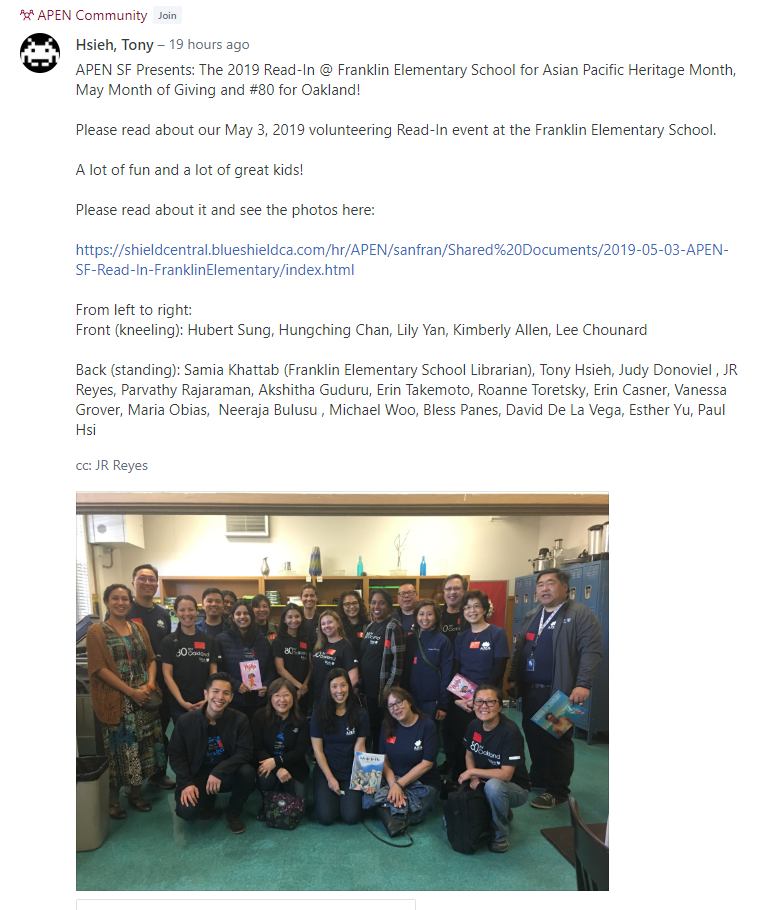 Tony Hsieh and APEN team_201905071814