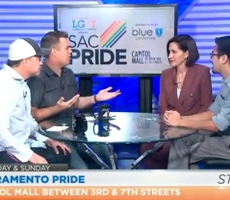 In the News: Shayna Schulz and Lanz Nalagan Talk About Blue Shield's Participation Sacramento's Pride Events