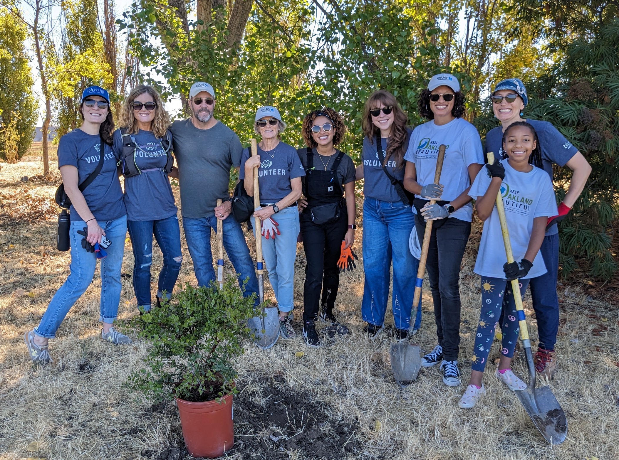Oakland Beautiful Tree Planting 1