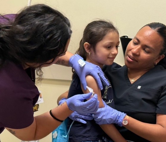 Giving Kids a Shot Against Measles