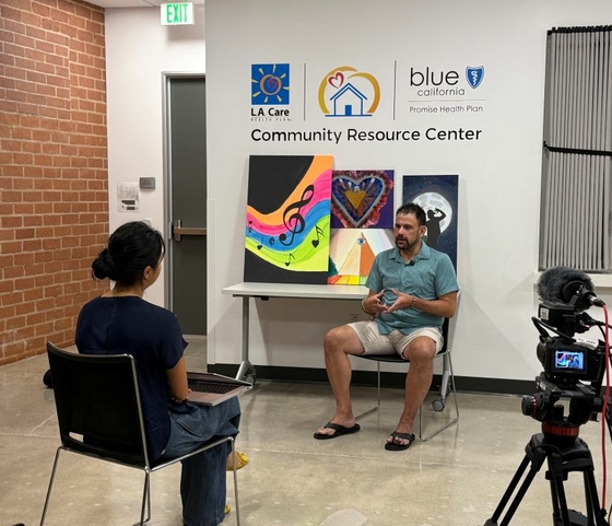 Creating Space to Heal Through Art and Music in West Los Angeles