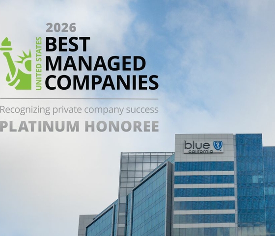  Blue Shield of California Recognized as a Best Managed Company in the United States for Seventh Consecutive Year