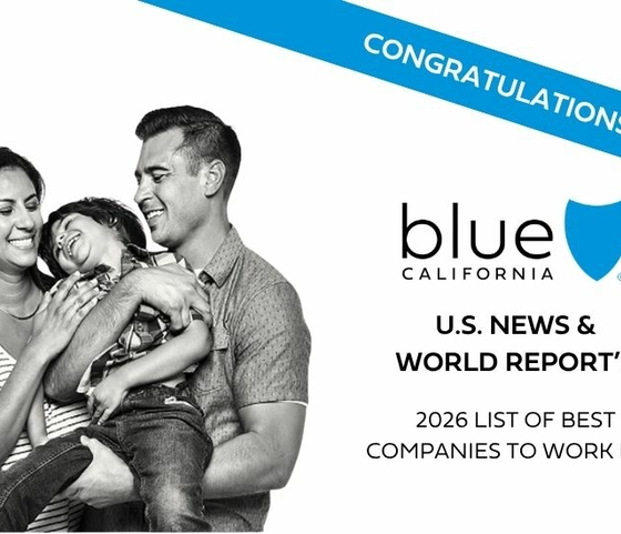 Blue Shield of California Recognized as a 2026 U.S. News & World Report Best Company to Work For 