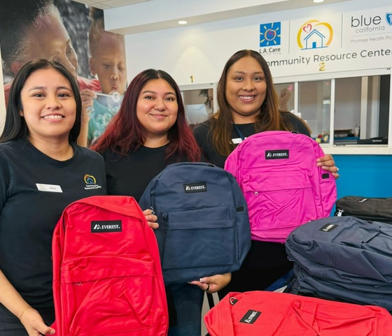 Nearly 16,000 Backpacks Helped Equip L.A. County Students for a Successful Start to the School Year