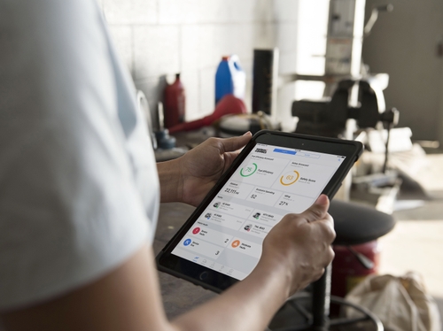 Verizon Connect -Tablet Interface