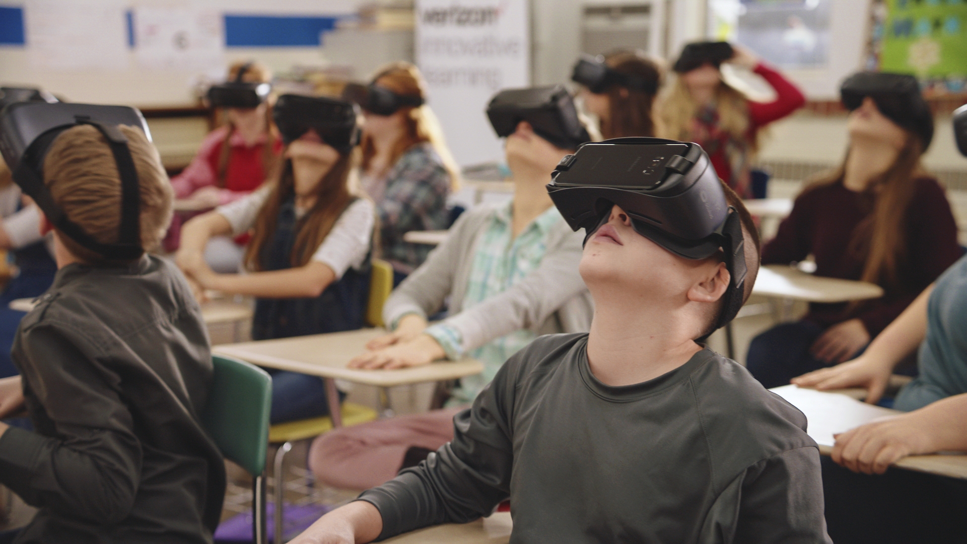 Student on VR Headset (image 2)