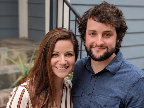 World's first on 5G customers Clayton and Emily Harris