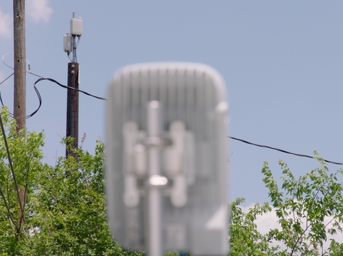 Verizon 5G small cell in Houston