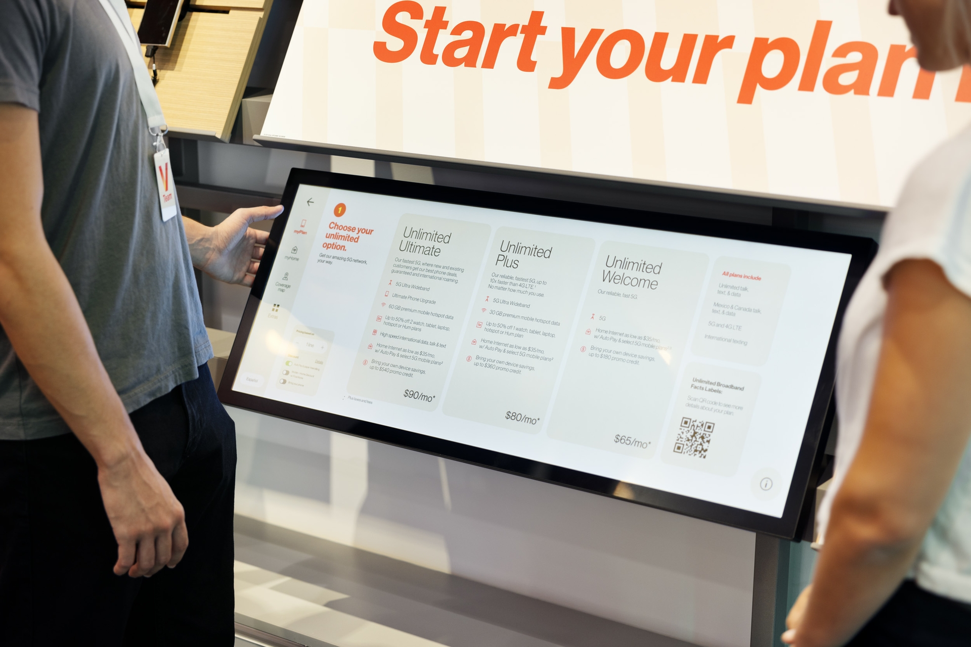 Verizon Retail Store Plan Starter