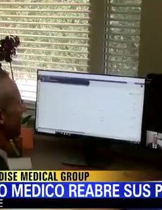 Telemundo reporta la reapertura de la clínica de Paradise Medical Group desde la zona afectada por el incendio más devastador en la historia de California