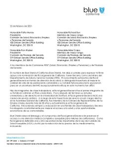 Spanish Letter Xavier Becerra