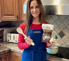 Angie cooking 1